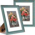 Vittanly 8.5x11 Picture Frames Set of 2, Ornate Vintage Photo Frame by Vittanly