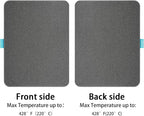 Heat Press Mat for Cricut Easypress: Ecraft 13" x 17" Double-Sided Heating - Image 3
