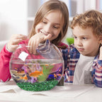 Keedolla Green Fish Tank Gravel Aquarium Frosted Glass Rocks, 0.5 Lb Mini Fish - Image 6
