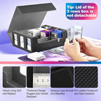 UAONO Card Storage Box for Trading Cards, 1800+ Commander Deck Box for MTG - Image 5