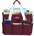 JJRING Craft Organizer Tote Bag, Large Art Storage Caddy - Image 3