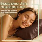 BLISSFORD Brown Satin Pillowcase - Image 6