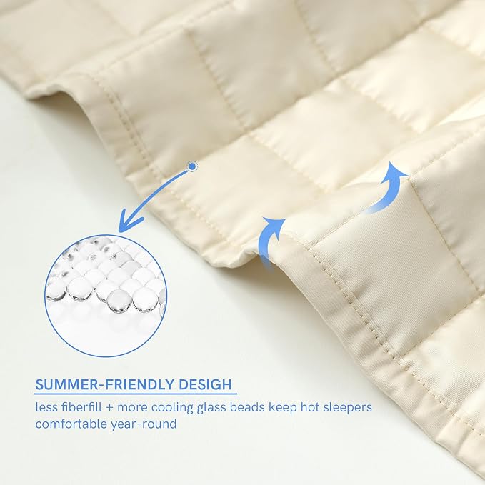 YnM King Size Cooling Weighted Blanket - Image 5