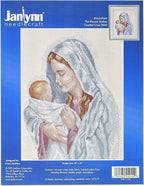 Janlynn Counted Cross Stitch Kit, The Blessed Mother by Janlynn