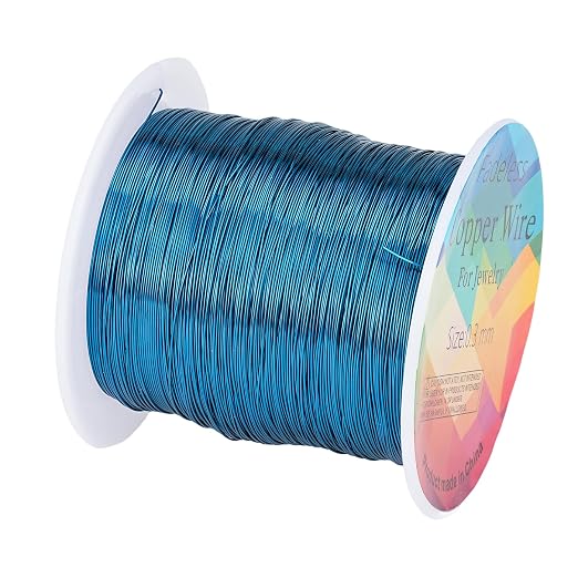 328 Feet Tarnish Resistant Copper Wires 28 Gauge/0.3mm Jewelry Craft Wires - Image 9