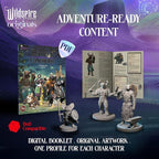 Wildspire Hero, Player-Character, NPC DND Miniatures, 28mm32mm Unpainted D&D - Image 3