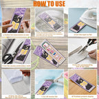 FREEBLOSS 6pcs Cross Stitch Bookmark Kit - Image 5