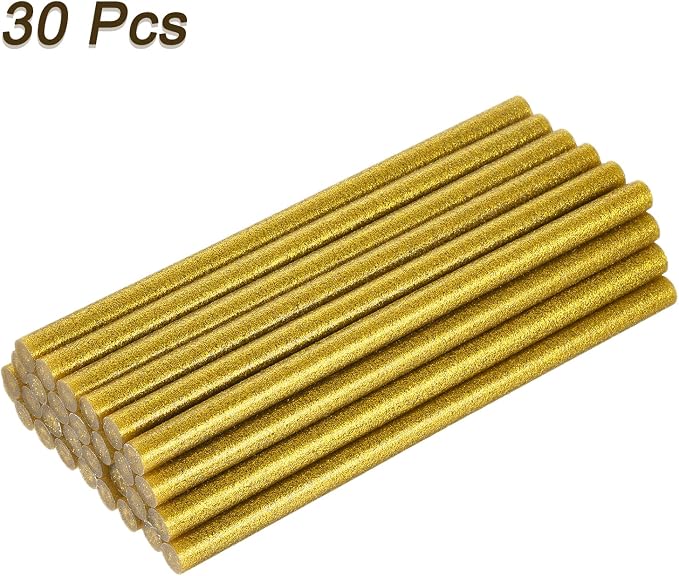 uxcell 30pcs Full Size Hot Glue Gun Sticks 8-inch x 0.43-inch High Sticky Large - Image 3