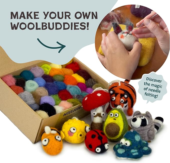 Woolbuddy Wool Roving Kit - Image 8