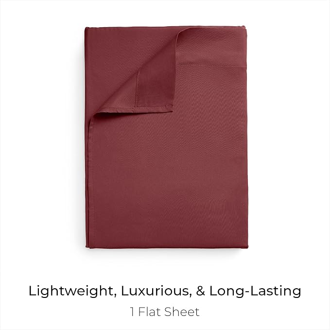 Mellanni Twin Size Flat Sheet - Image 2