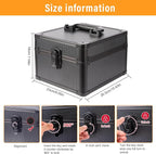 EcoVibe Graded Card Case, Aluminum Alloy Trading Card Storage Box - Image 2