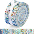 45 Pcs Fabric Jelly Rolls, Jelly Roll Strips by Ftyiwu