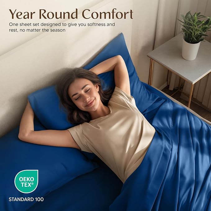 Utopia Bedding Queen Size Sheet Set – 4 Piece Bed Sheets, Soft and Breathable - Image 5
