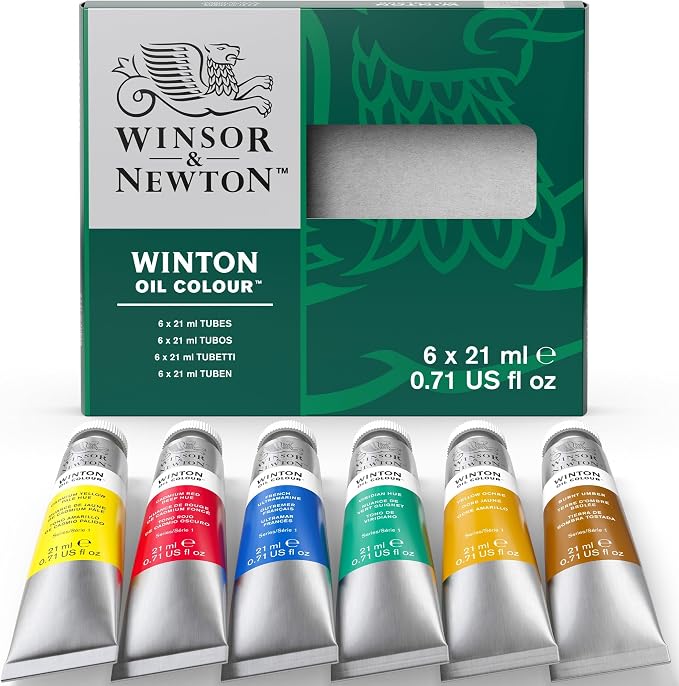 Winsor & Newton Winton Oil Color Paint, Intro Set, 6 x 21ml Tubes, 0.73 Fl Oz - Image 11