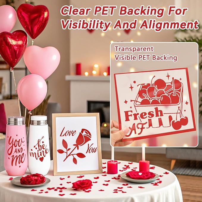 WRAPXPERT Red Permanent Vinyl, Adhesive Vinyl Roll Compatible - Image 4