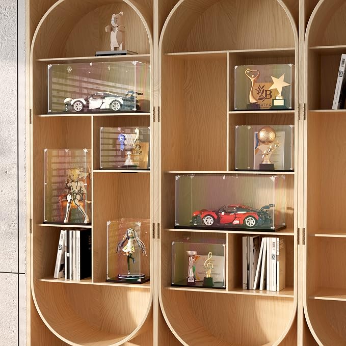 Clear Acrylic Display Case, Self-Assemble Showcase - Image 3