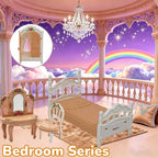 Doll House Furniture Accessories Four Major Series: Living Room, Kitchen - Image 6