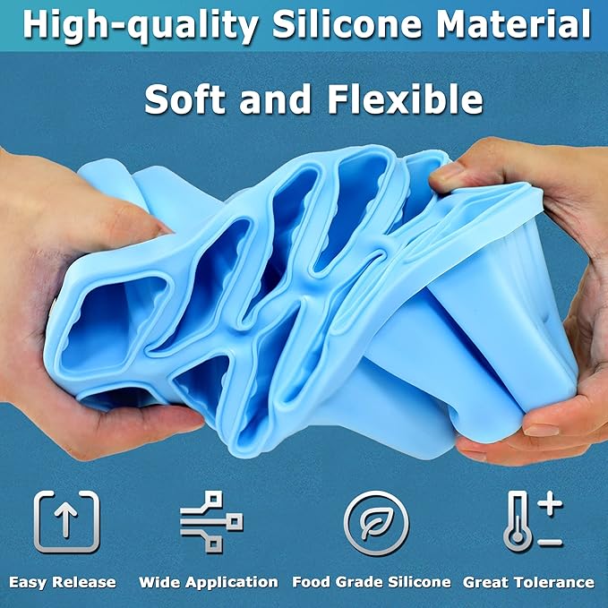 Silicone Popsicle Molds 10-cavity, DIY Ice Pop Mold - Image 7