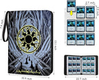 9 Pocket Card Binder, 720 Double Sided Pocket Trading Card Binder, Premium PU - Image 2