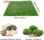 Cayway 26 PCS Outdoor Fairy Garden Miniatures Mini Zen Garden Accessories - Image 2