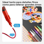 ARTISTRO 12 Metallic Paint Pens - Image 4