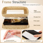 8 Pcs Gold Picture Frames Set for Gallery Wall, 5x7 & 4x6, Modern Ornate - Image 4