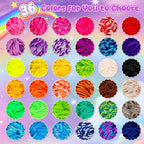 UUEMB 10000+ Rubber Band Bracelet Kit, Colorful Loom Bracelet Making Kit - Image 3