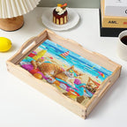 EWJRNSF Diamond Art Kits for Adults Wooden Serving Trays - Image 6