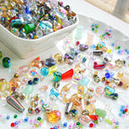 Half Pound Assorted Glass Beads - Image 2