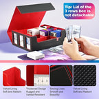 UAONO Card Storage Box for Trading Cards, 1800+ Commander Deck Box for MTG - Image 5
