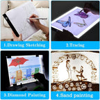 Ratukall 183PCS A4 Diamond Painting Light Pad Kit, Light Board - Image 7
