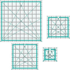 Quilting Ruler, Quilting Templates, Sewing Quilt Rulers, Acrylic Curved Corner by Secai