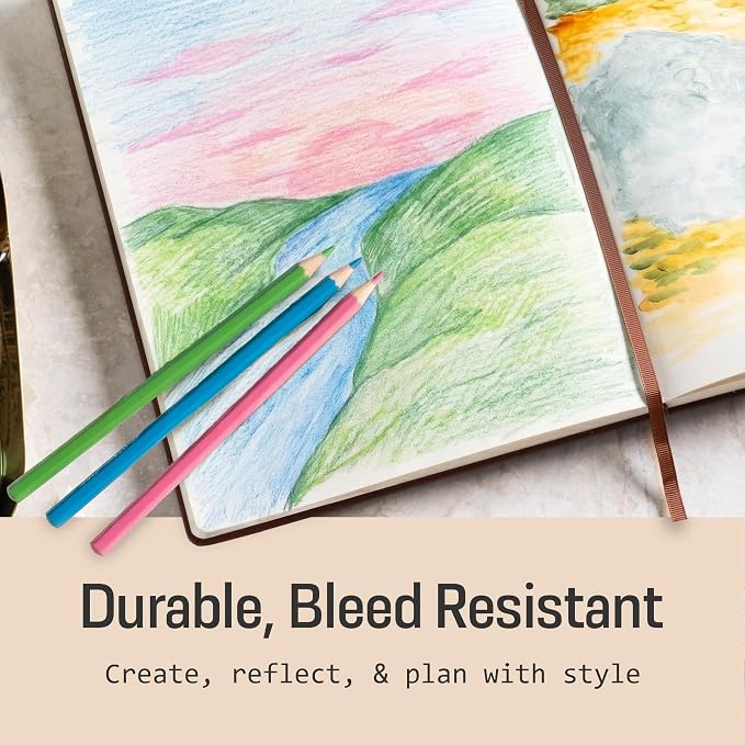 BROWNSTONE JOURNALS A4 Sketch Book Hardcover - Image 4