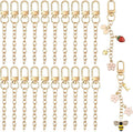 20PCS Gold Metal Keychain Clip Jewelry Clips by Unknown