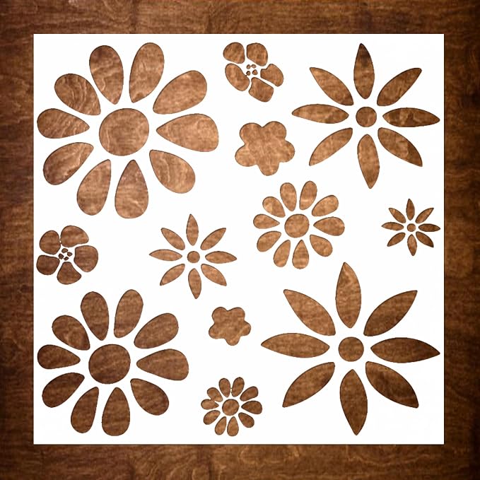 Large Boho Stencil for Painting on Wood, Walls and Furniture by DLYLIFESTYLESTENCILS