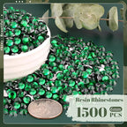 1500PCS 6mm Resin Rhinestones Bulk - Image 2