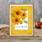Threetols Stripe Embossing Folder, Wood Stick Background Embossing Folder - Image 3