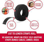 VELCRO Brand Cut to Length Straps Heavy Duty | 45 Ft x 3/4 in | ONE-WRAP - Image 2