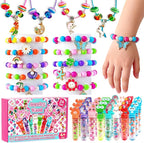 24 Pack Kids Bracelet Necklace Making Kit by Unknown