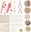 Starry 524 Pcs Keychain Making Kit, Including 25 Extender Chain 25 Keychain by Unknown