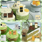 Hiawbon 31PCS Miniature Furniture Set, 1：48 Scale Resin Miniature Accessories - Image 4