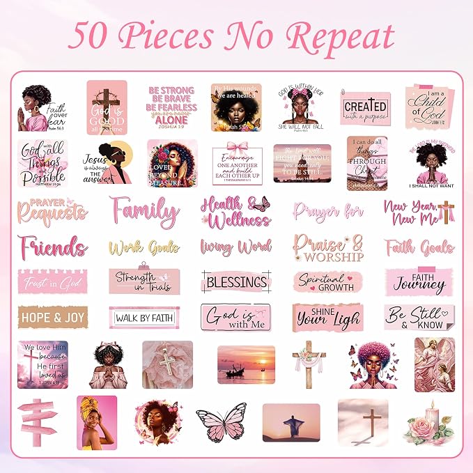 Black Women Prayer Board Kit Prayer Board Supplies Not Cork Board | Prayer Room - Image 3
