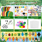 WATINC 24Pcs Hand Puppet Making Kit - Image 3