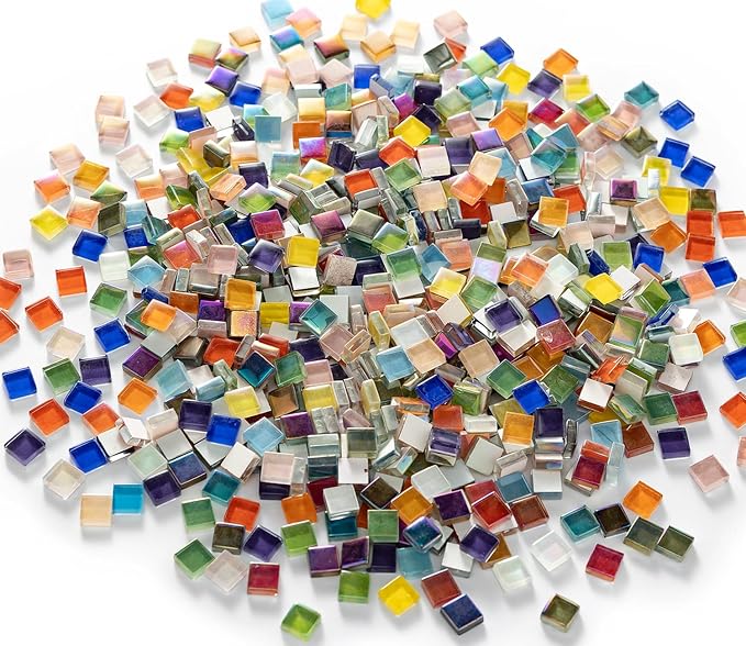 Lanyani Iridescent Crystal Mosaic Glass Bulk - Image 4