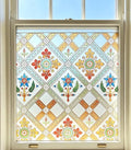 Coavas Stained Glass Window Film Decorative Privacy Cling by Coavas