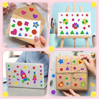 750Pcs Foam Stickers, Colorful Foam Shape Stickers Self Adhesive Star Heart - Image 8