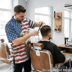 Professional Grooming Smock Unisex, Water Resistant Anti-Static | Hairdresser - Image 2