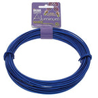 The Beadsmith Anodized Aluminum Wire – 12 Gauge – 39 feet – Blue Color – by TheBeadsmith