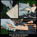 BeaverCraft Wood Carving Gouges Kit SC05 - Image 6