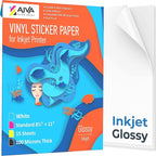 Limia's Care Printable Vinyl Sticker Paper by AIVA